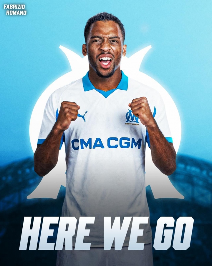 Starrysky Spor-Here We Go！罗马诺：昆滕·廷伯将加盟马赛，转会费450万欧